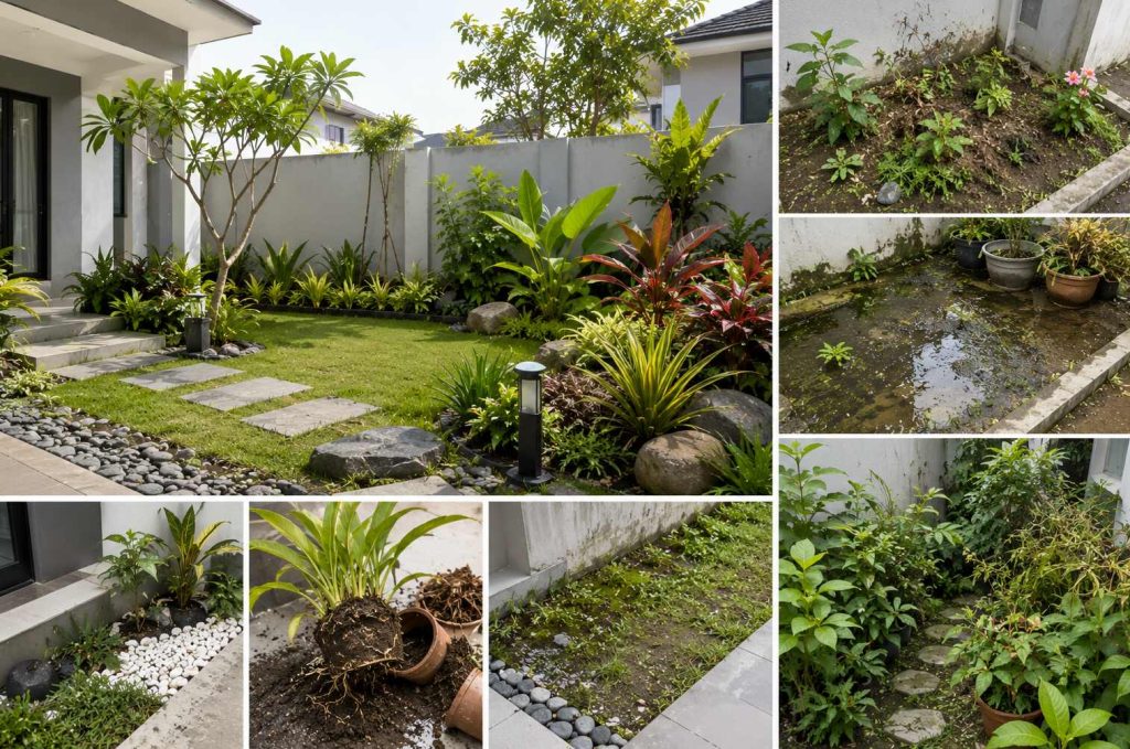 Kesalahan umum dalam membuat taman di jakarta